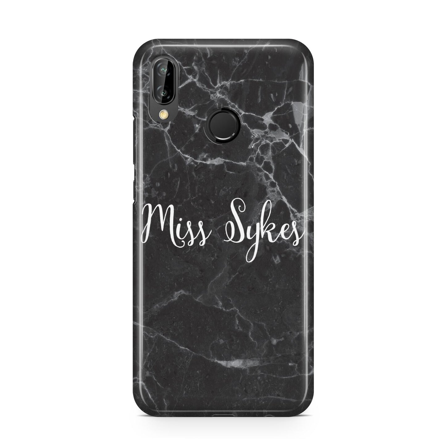 Personalised Surname Marble Huawei P20 Lite Phone Case