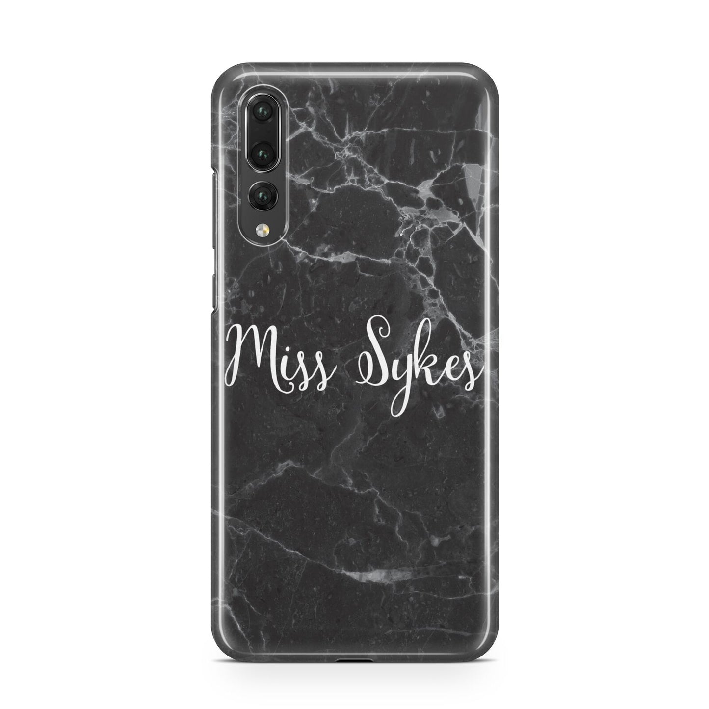 Personalised Surname Marble Huawei P20 Pro Phone Case