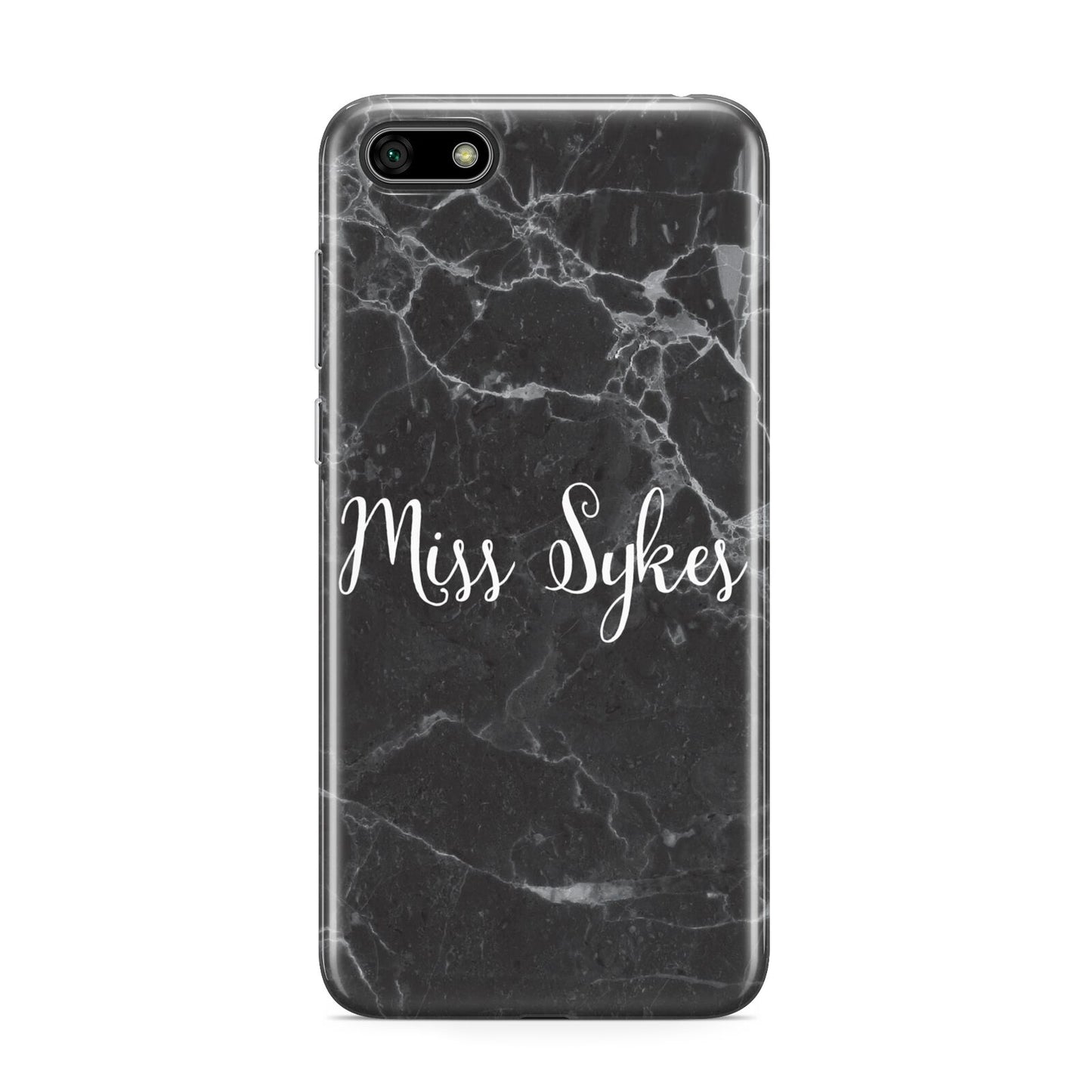 Personalised Surname Marble Huawei Y5 Prime 2018 Phone Case