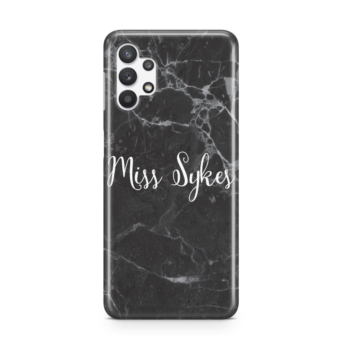 Personalised Surname Marble Samsung A32 5G Case