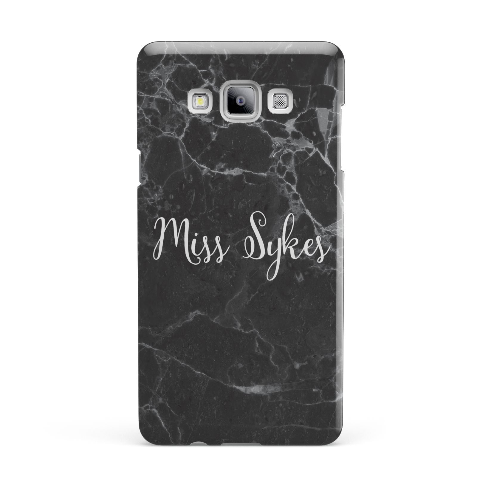 Personalised Surname Marble Samsung Galaxy A7 2015 Case