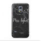 Personalised Surname Marble Samsung Galaxy S5 Mini Case