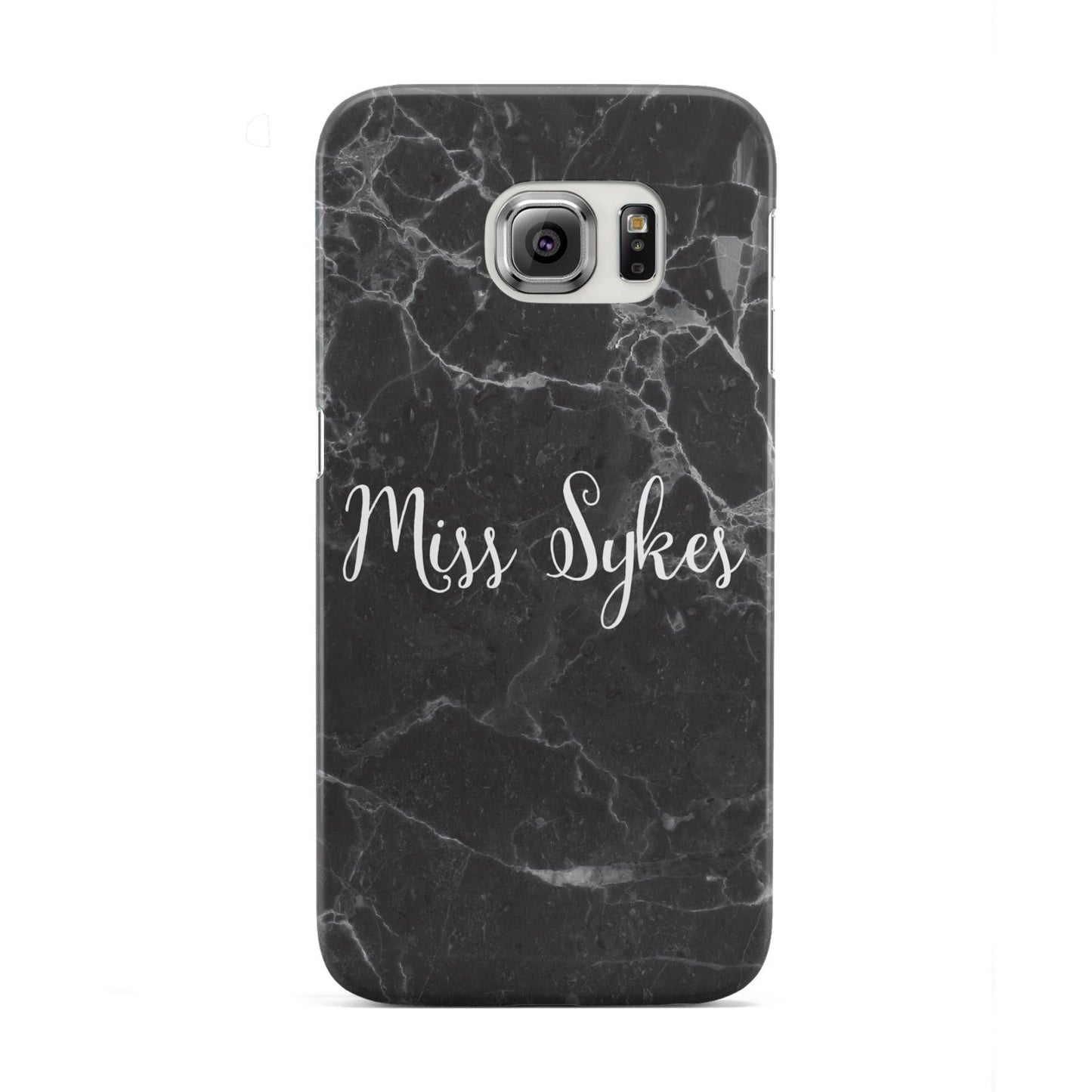 Personalised Surname Marble Samsung Galaxy S6 Edge Case