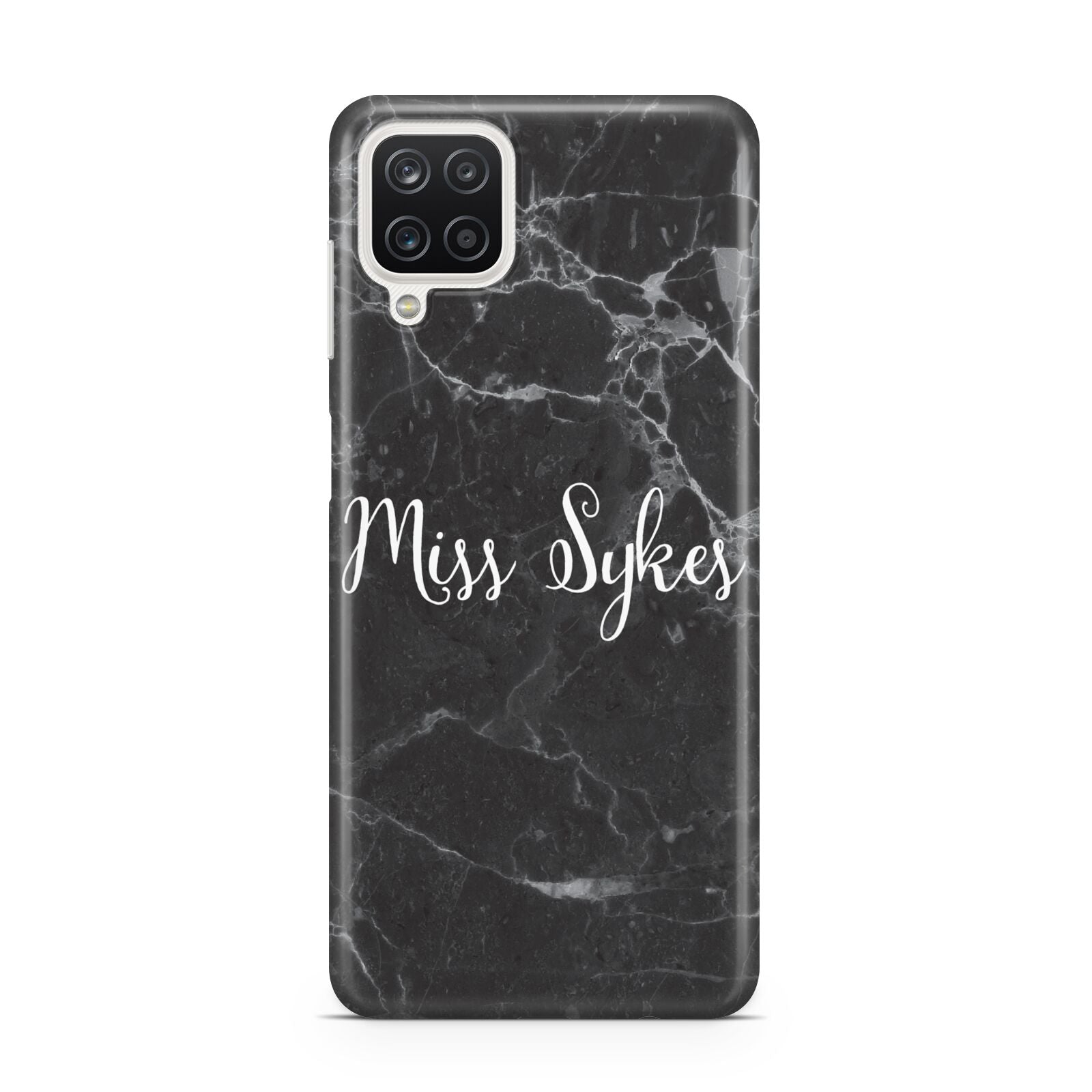 Personalised Surname Marble Samsung M12 Case