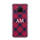 Personalised Tartan Huawei Mate 20 Pro Phone Case