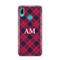 Personalised Tartan Huawei P Smart 2019 Case