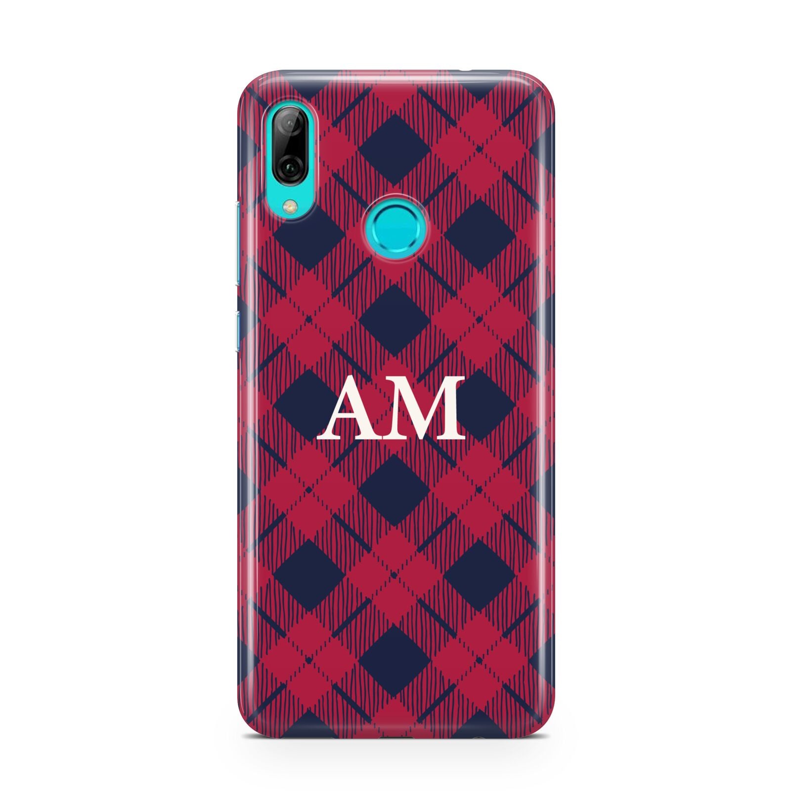 Personalised Tartan Huawei P Smart 2019 Case