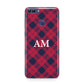 Personalised Tartan Huawei P Smart Case