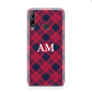 Personalised Tartan Huawei P40 Lite E Phone Case
