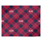 Personalised Tartan Personalised Wrapping Paper Alternative