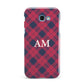 Personalised Tartan Samsung Galaxy A7 2017 Case