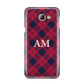 Personalised Tartan Samsung Galaxy A8 2016 Case