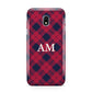 Personalised Tartan Samsung Galaxy J3 2017 Case