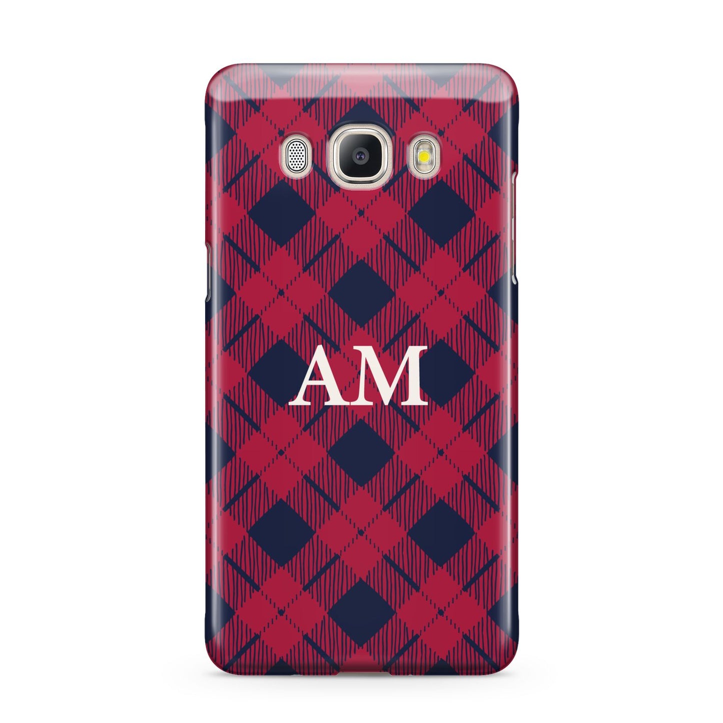 Personalised Tartan Samsung Galaxy J5 2016 Case
