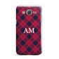 Personalised Tartan Samsung Galaxy J7 Case