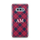 Personalised Tartan Samsung Galaxy S10E Case