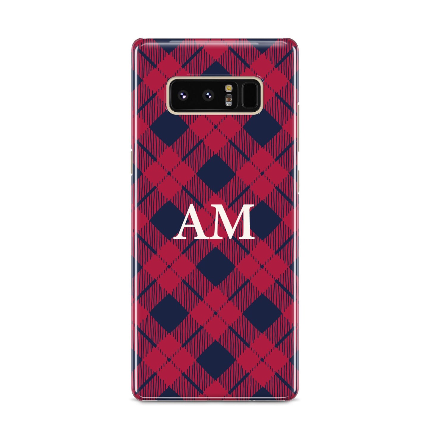 Personalised Tartan Samsung Galaxy S8 Case