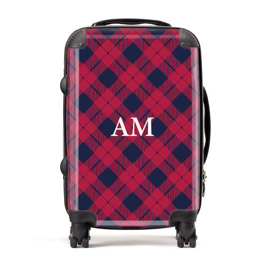 Personalised Tartan Suitcase