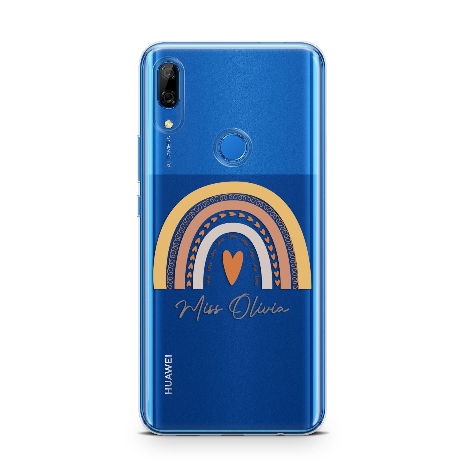 Personalised Teacher Neutral Rainbow Huawei P Smart Z