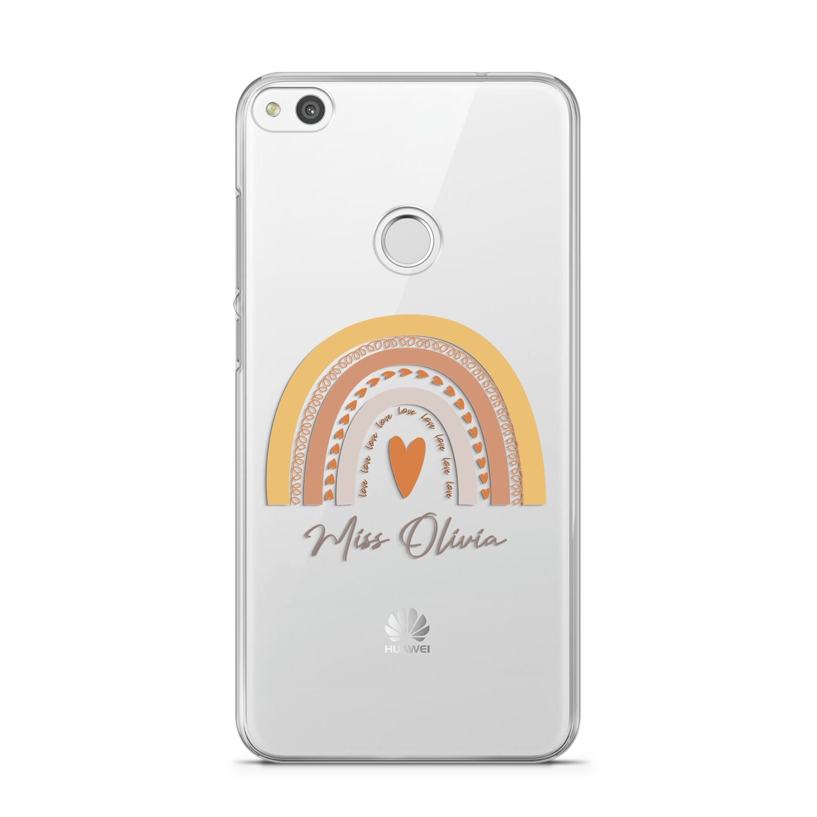 Personalised Teacher Neutral Rainbow Huawei P8 Lite Case