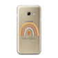 Personalised Teacher Neutral Rainbow Samsung Galaxy A3 2017 Case on gold phone