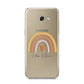 Personalised Teacher Neutral Rainbow Samsung Galaxy A5 2017 Case on gold phone