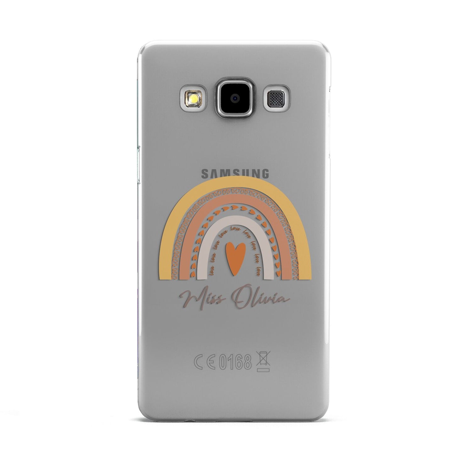 Personalised Teacher Neutral Rainbow Samsung Galaxy A5 Case