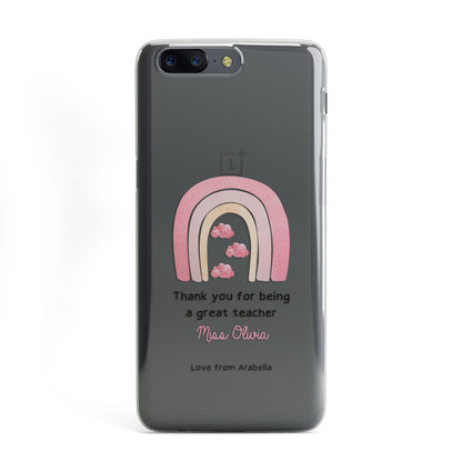 Personalised Teacher Thanks OnePlus Case