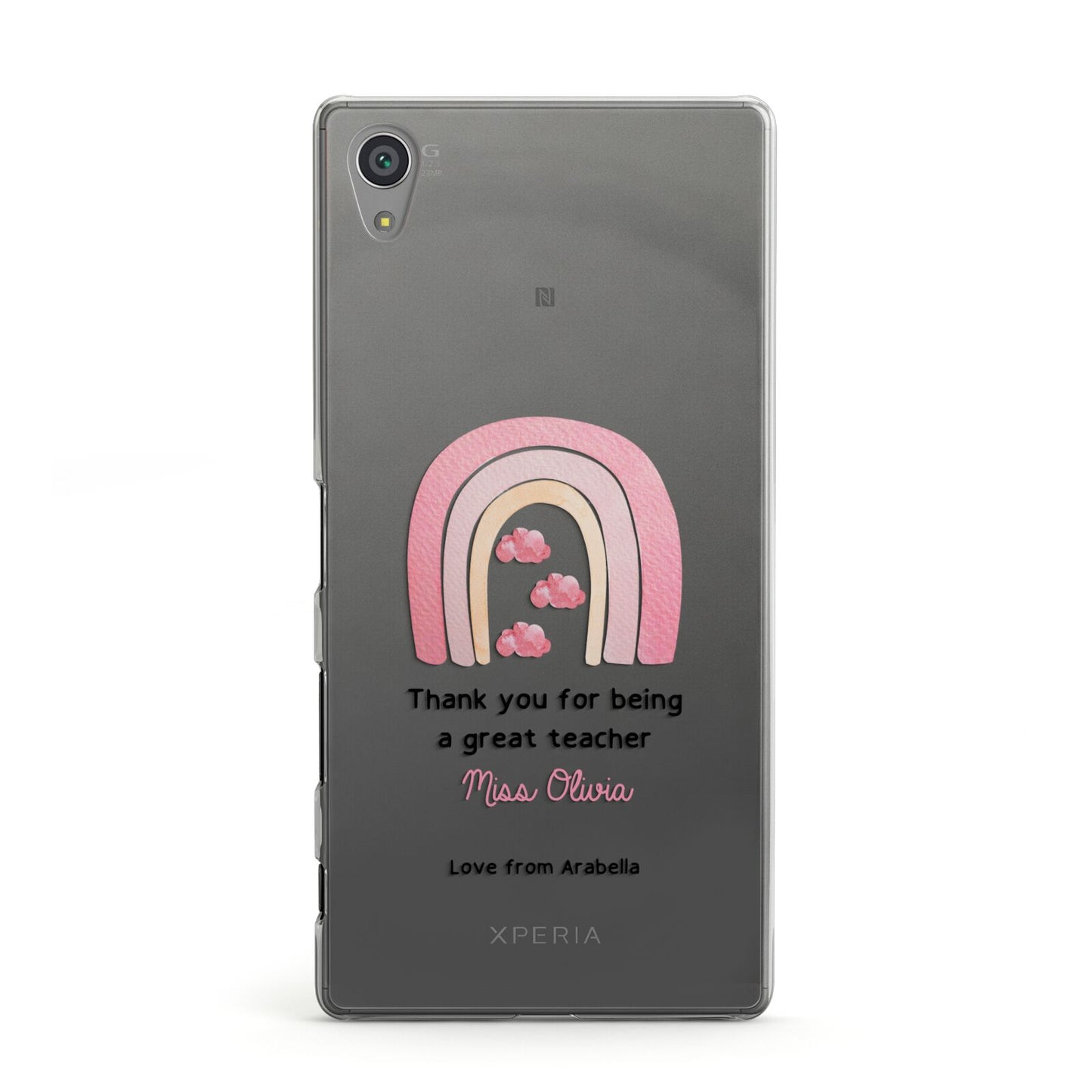 Personalised Teacher Thanks Sony Xperia Case