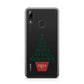 Personalised Text Christmas Tree Huawei Y7 2019
