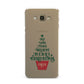 Personalised Text Christmas Tree Samsung Galaxy A8 Case