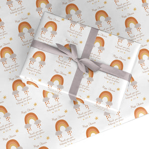 Personalised Thank You Teacher Wrapping Paper