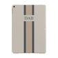 Personalised Three Stripes Apple iPad Gold Case