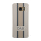 Personalised Three Stripes Samsung Galaxy Case