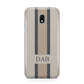 Personalised Three Stripes Samsung Galaxy J3 2017 Case