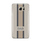 Personalised Three Stripes Samsung Galaxy Note 5 Case