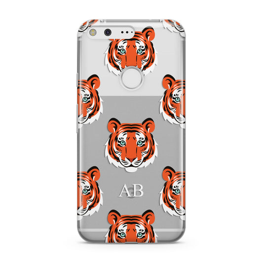 Personalised Tiger Head Google Pixel Case