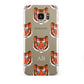 Personalised Tiger Head Samsung Galaxy S7 Edge Case