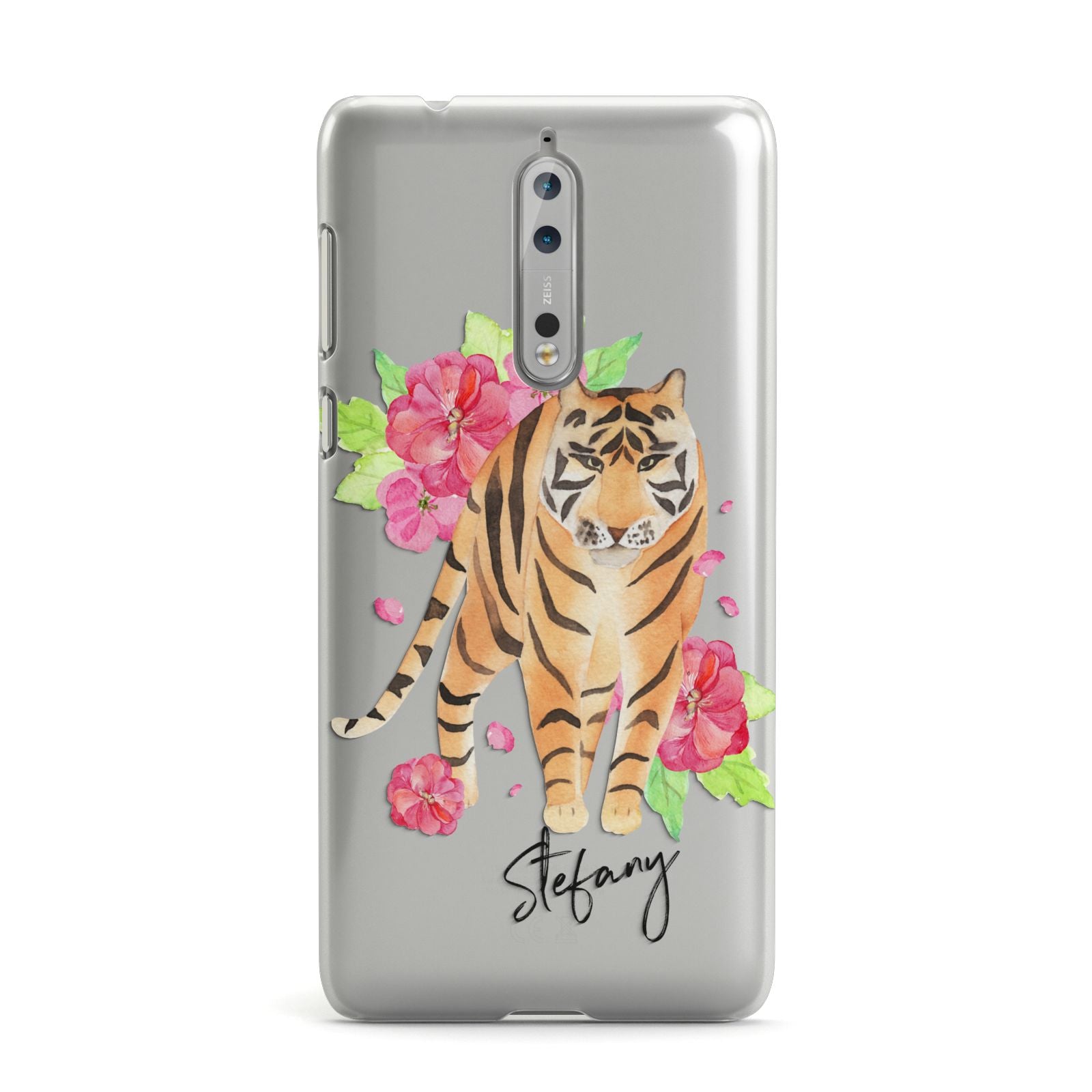 Personalised Tiger Nokia Case