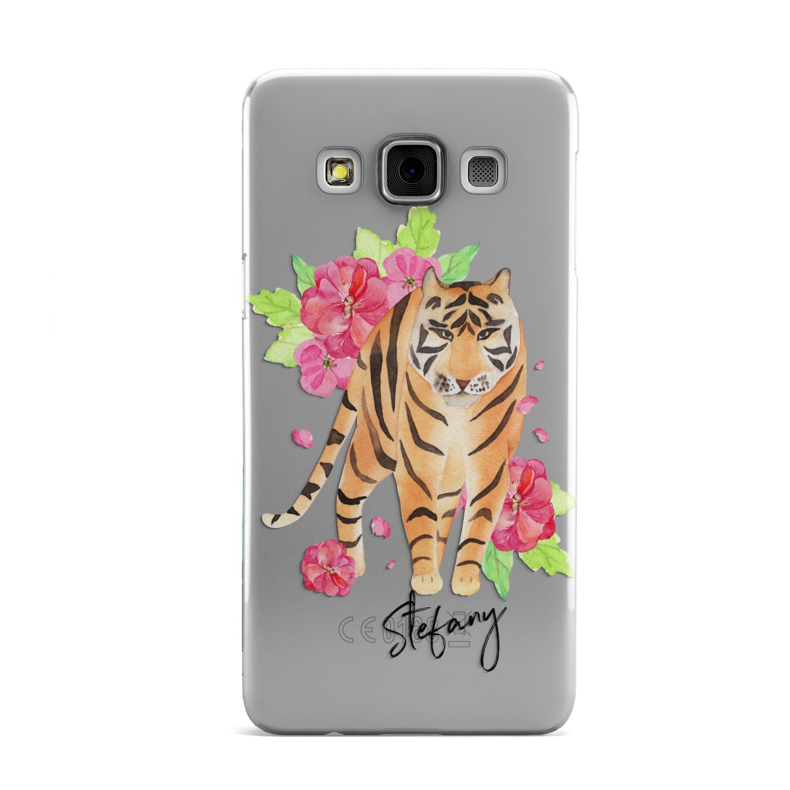 Personalised Tiger Samsung Galaxy A3 Case