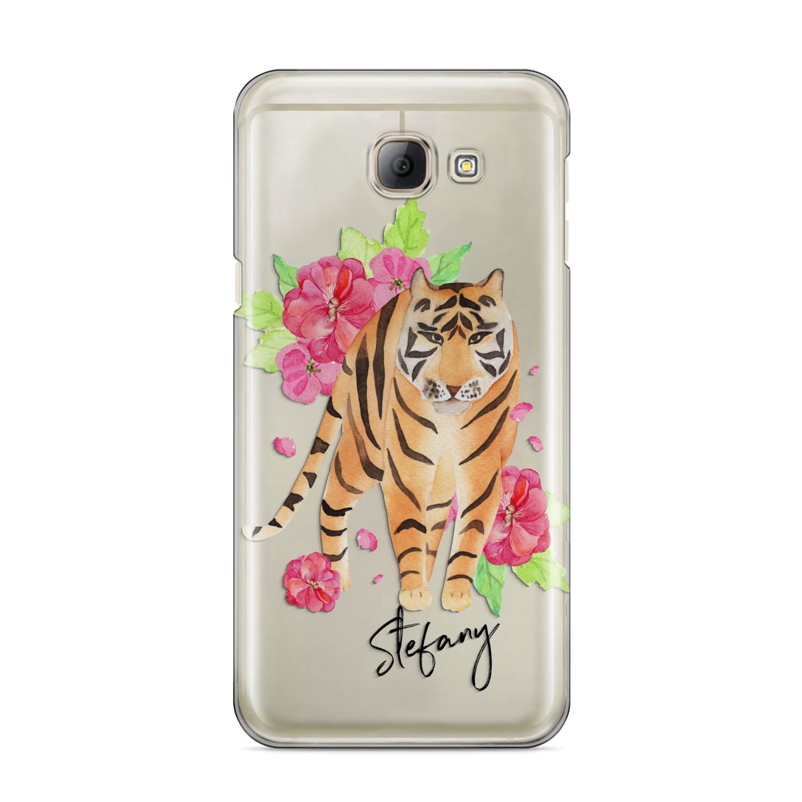 Personalised Tiger Samsung Galaxy A8 2016 Case