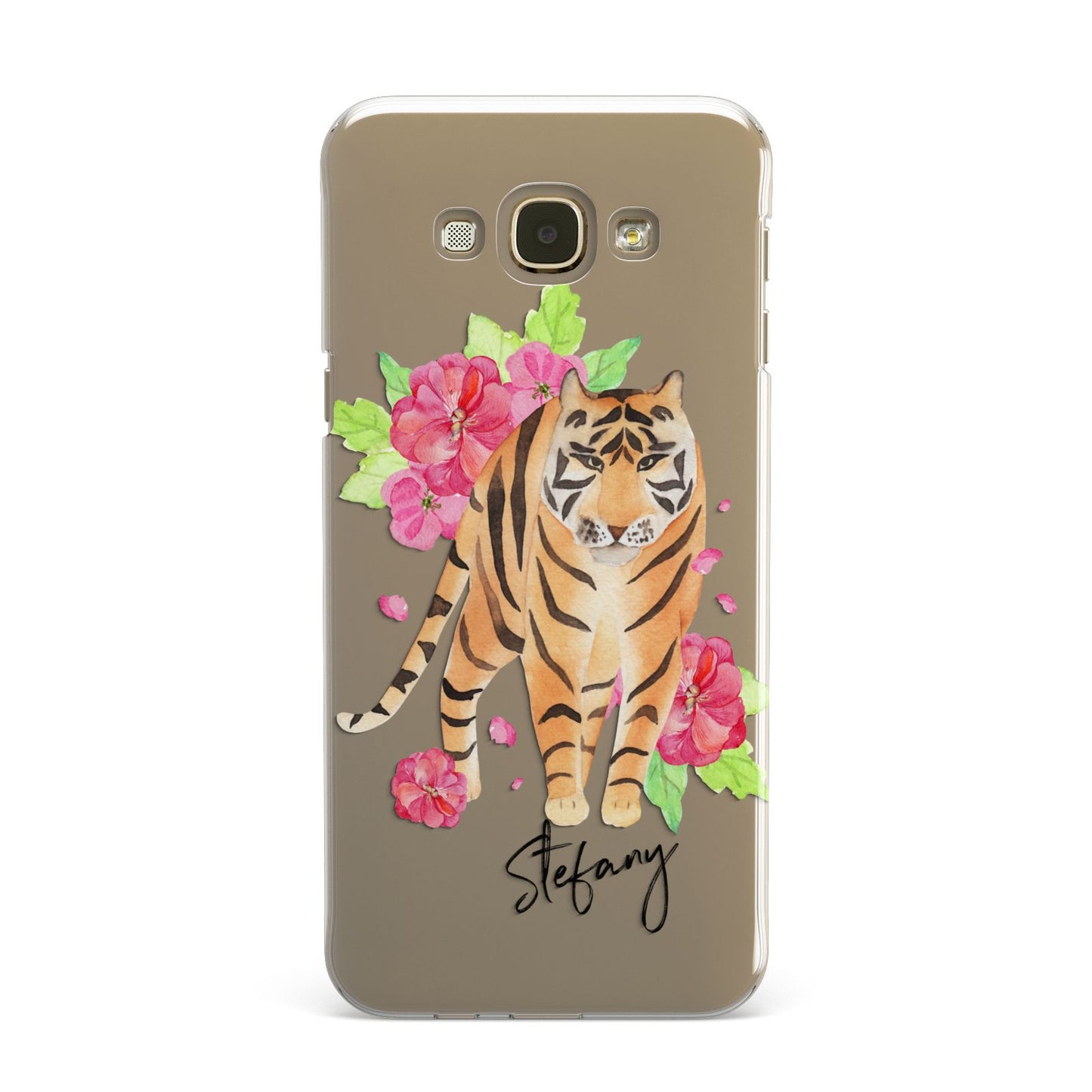 Personalised Tiger Samsung Galaxy A8 Case