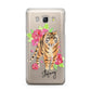 Personalised Tiger Samsung Galaxy J5 2016 Case