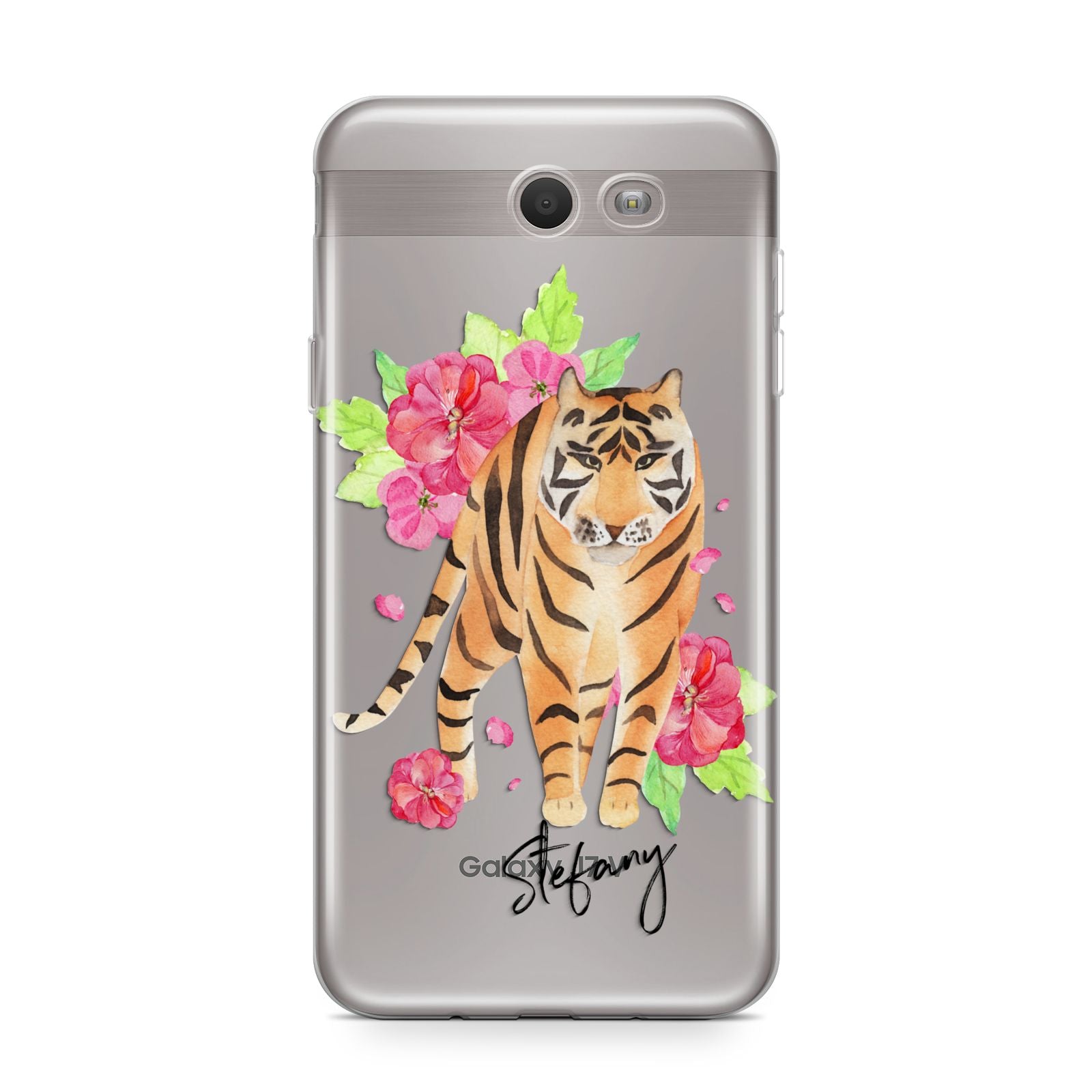 Personalised Tiger Samsung Galaxy J7 2017 Case