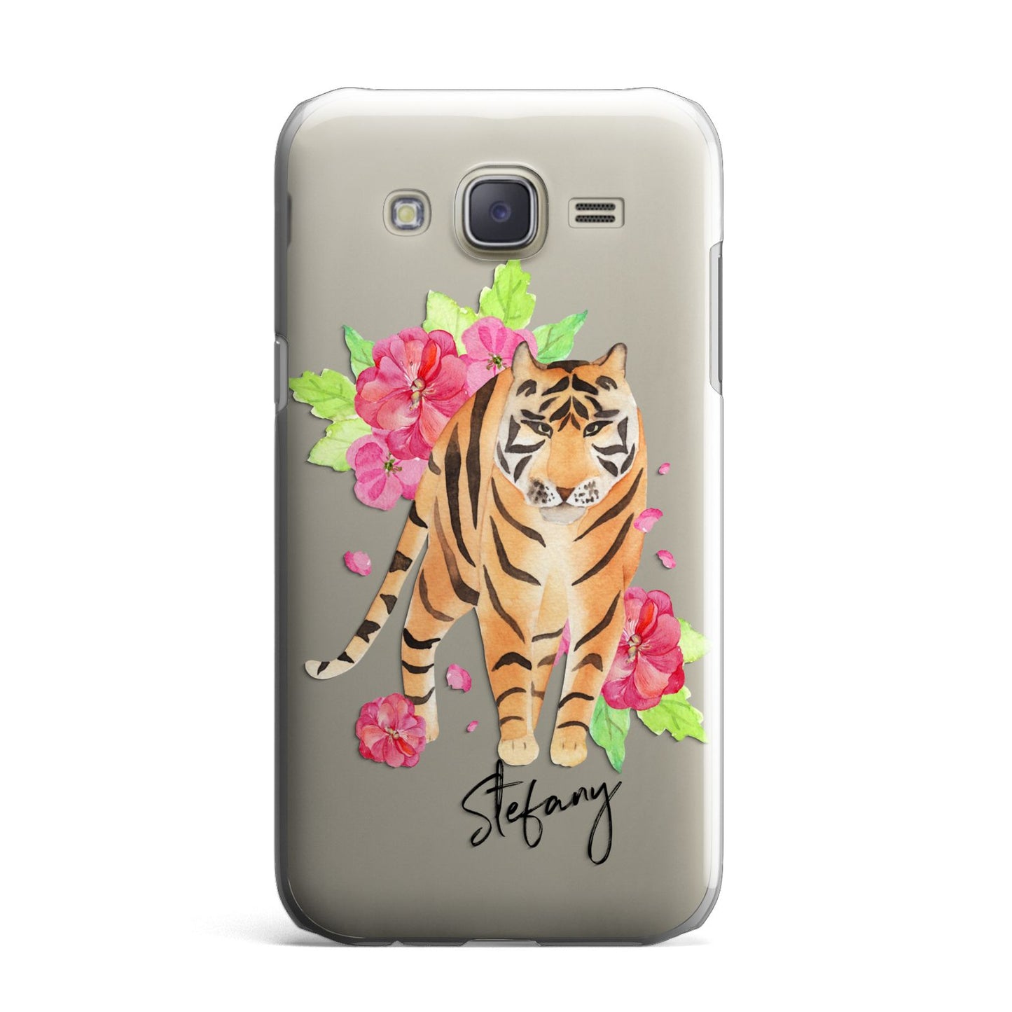 Personalised Tiger Samsung Galaxy J7 Case