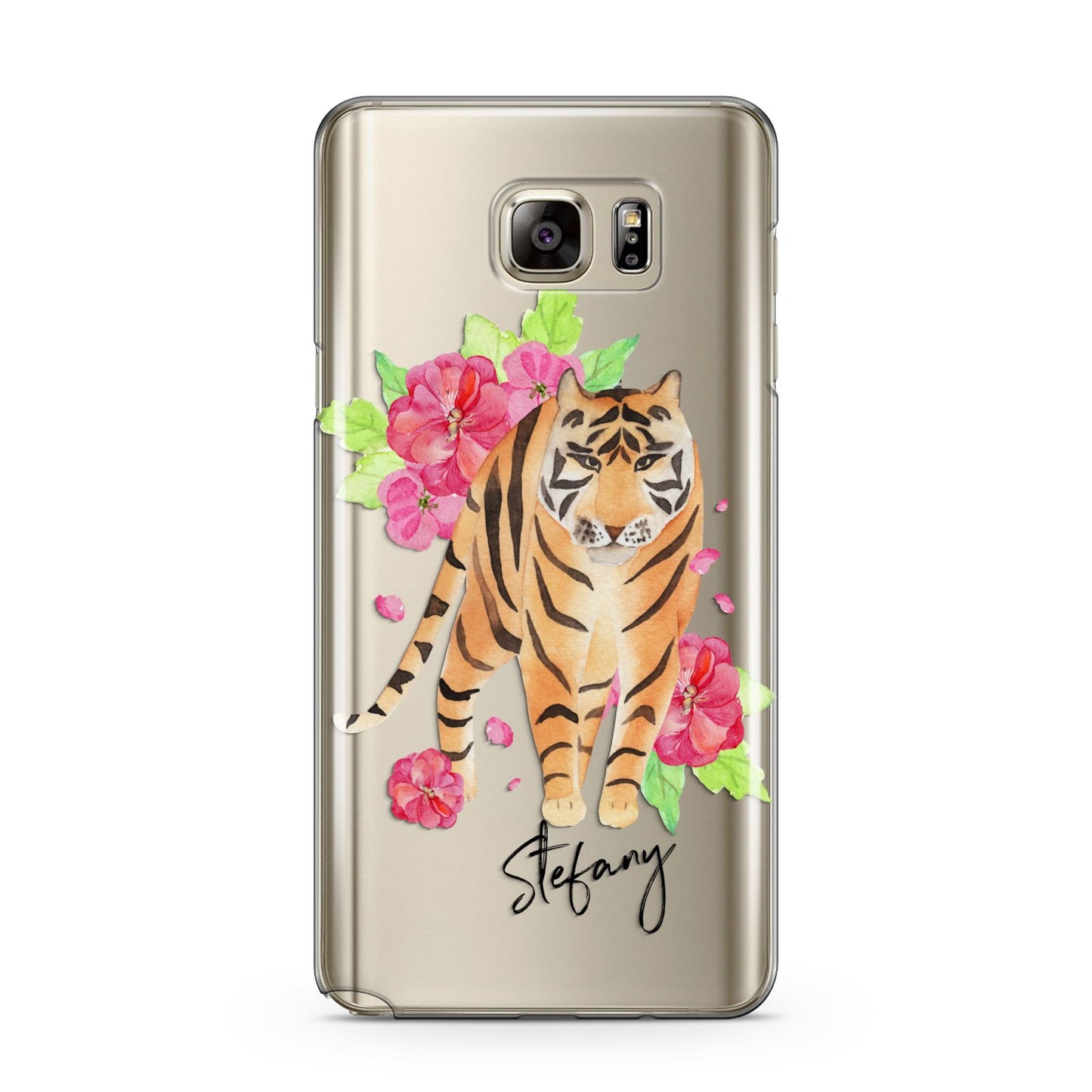 Personalised Tiger Samsung Galaxy Note 5 Case
