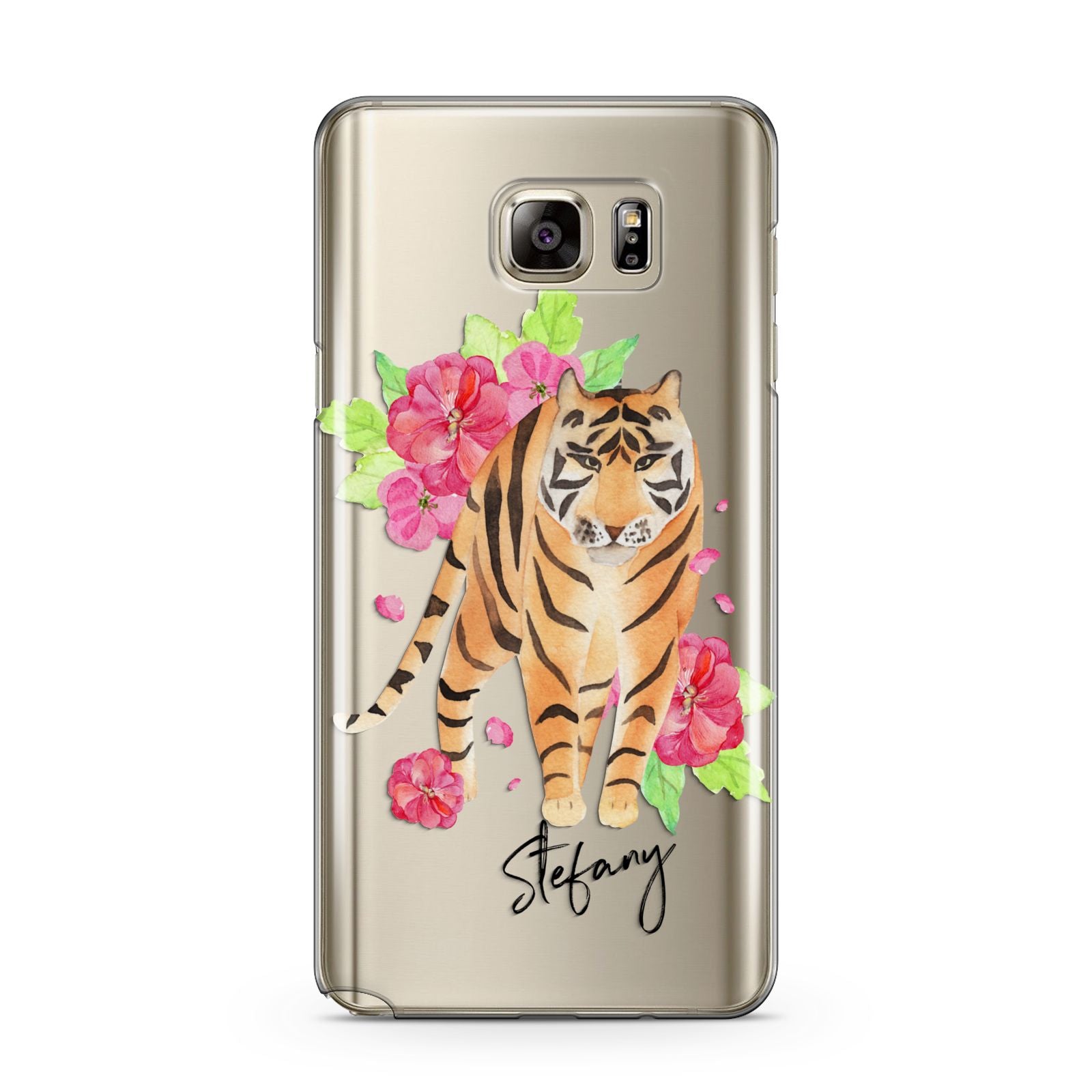 Personalised Tiger Samsung Galaxy Note 5 Case