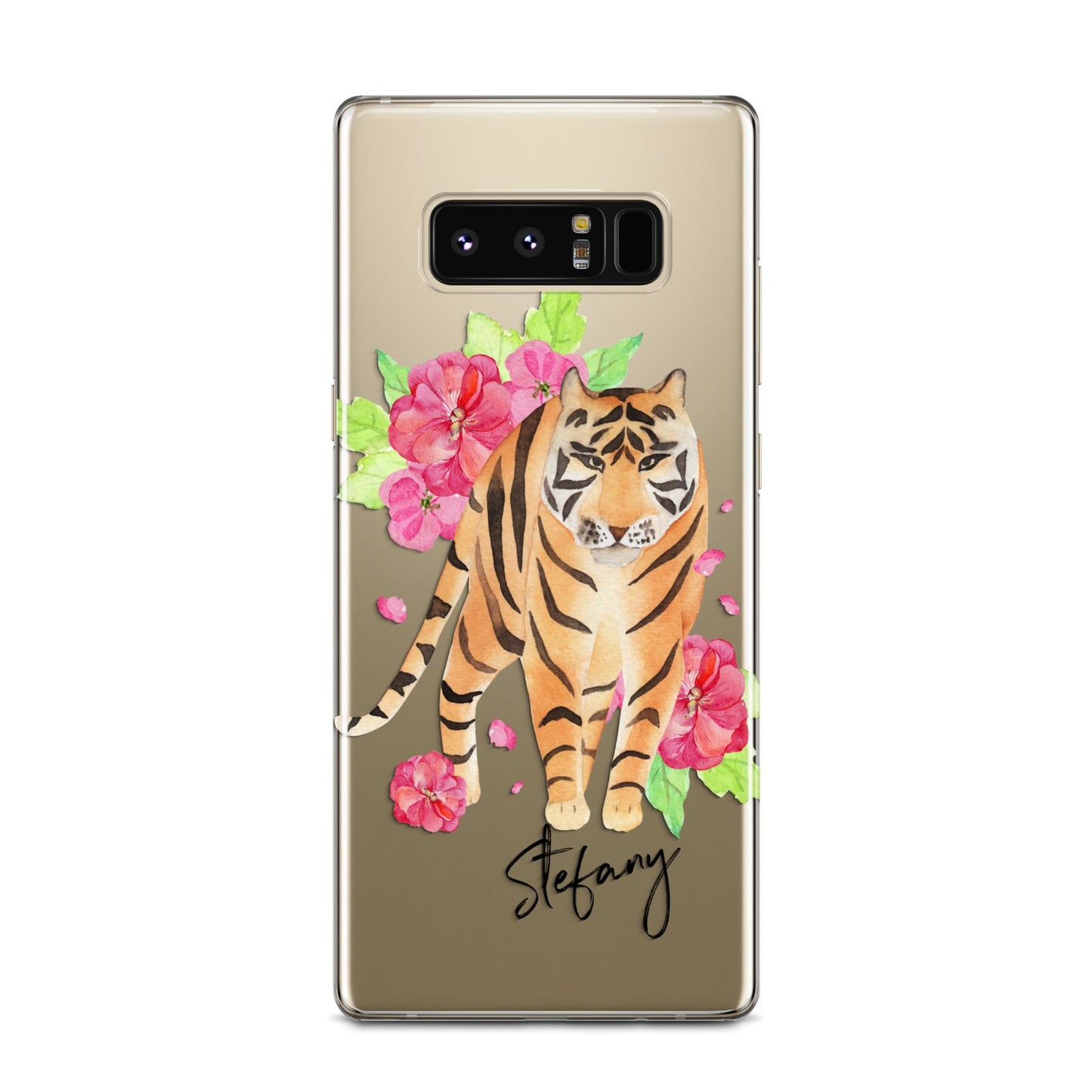 Personalised Tiger Samsung Galaxy Note 8 Case