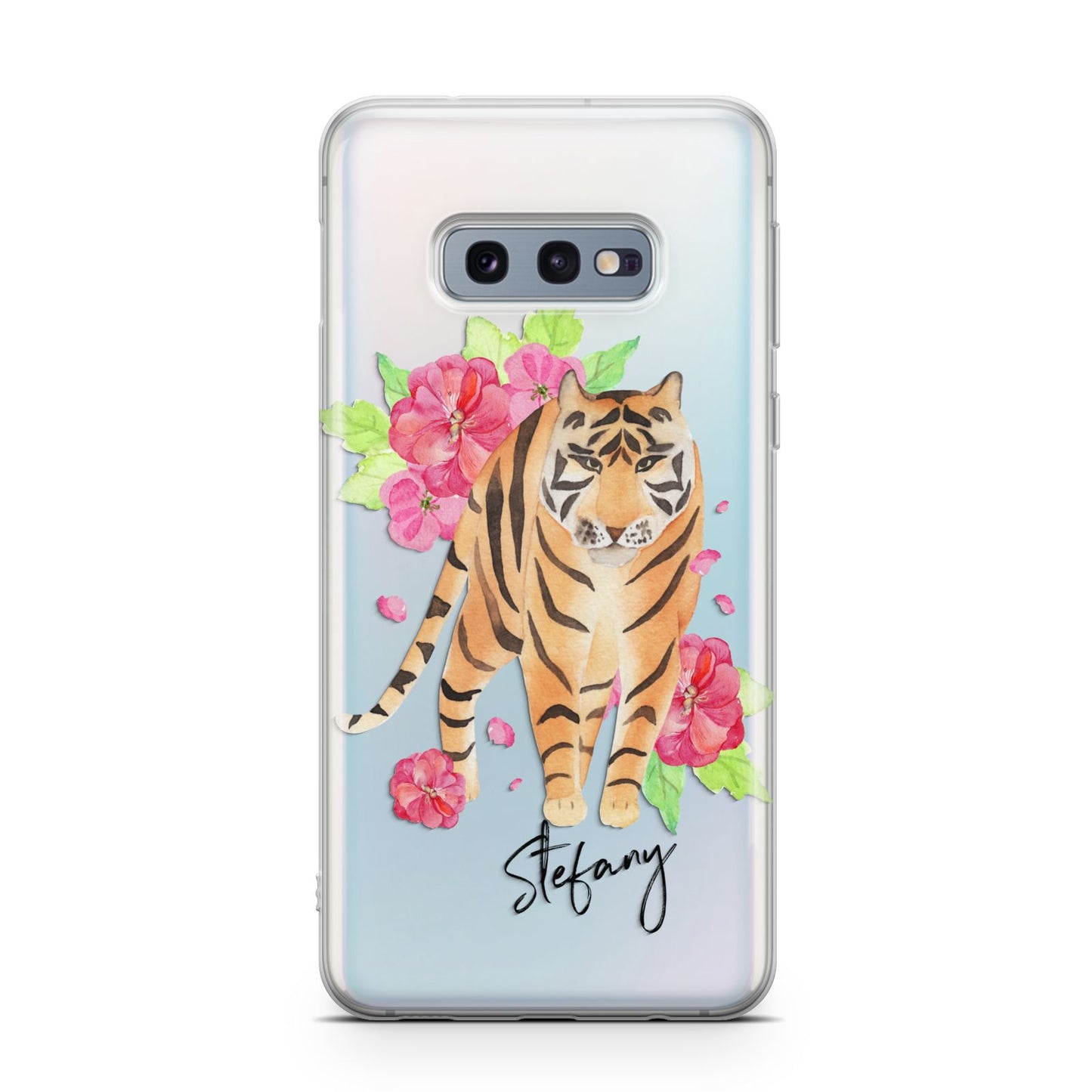 Personalised Tiger Samsung Galaxy S10E Case