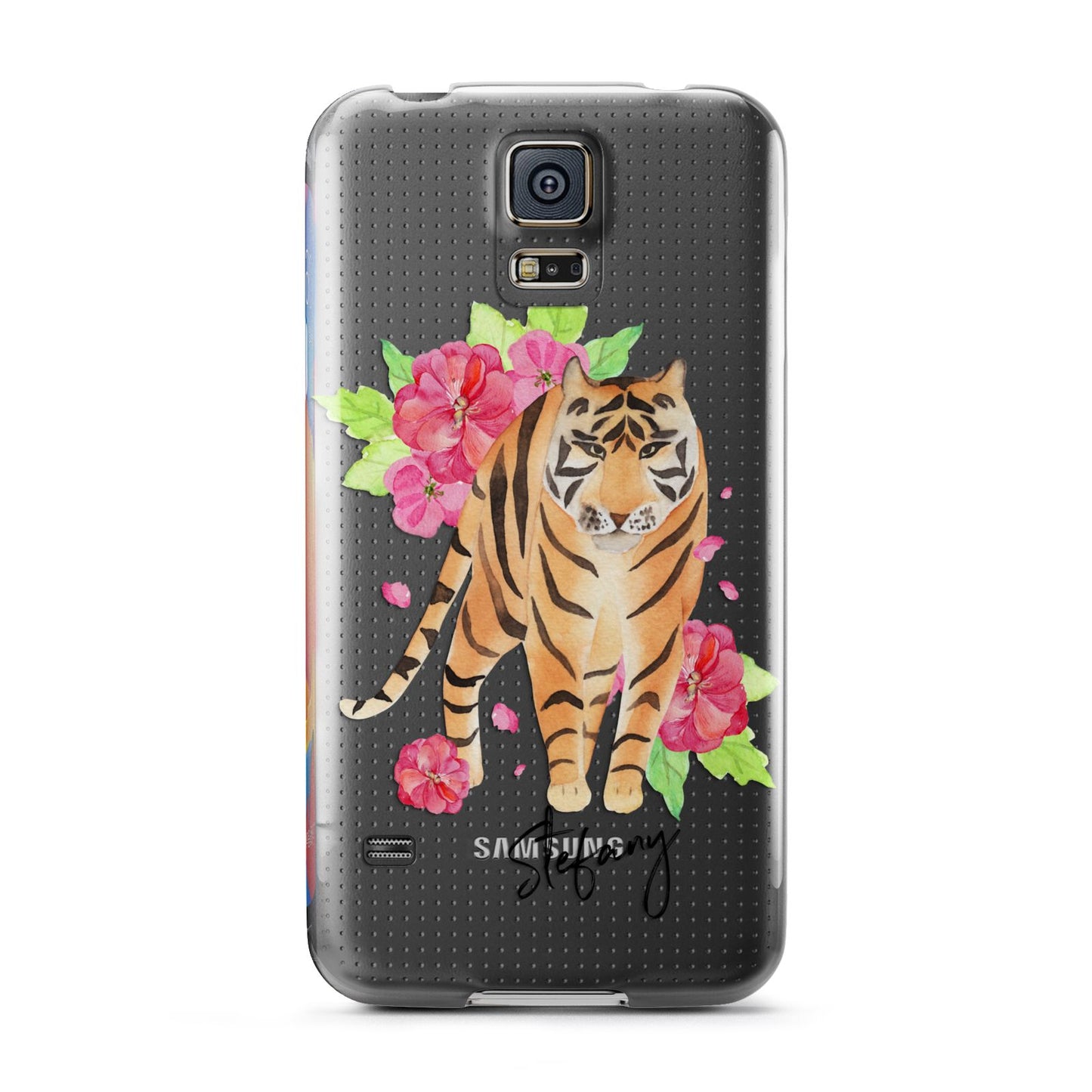 Personalised Tiger Samsung Galaxy S5 Case